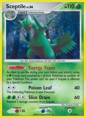 Sceptile 10/100 - Stormfront Holofoil