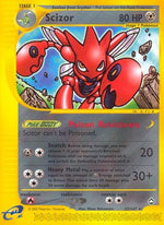 Scizor 32/147 - Aquapolis Reverse Holofoil - Poke-Collect