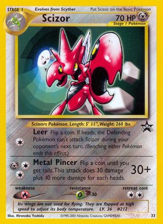 Scizor 33/53 - WoTC Promo - Poke-Collect