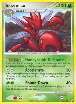 Scizor 25/100 - Stormfront - Poke-Collect