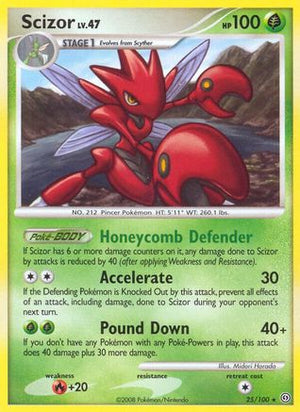 Scizor 25/100 - Stormfront