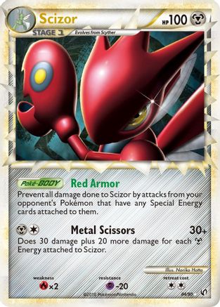 Scizor (Prime) 84/90 - Undaunted Holofoil - Poke-Collect