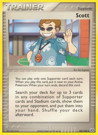 Scott 84/106 - Emerald Reverse Holofoil - Poke-Collect