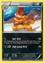 Scrafty 69/114 - Black and White - Poke-Collect