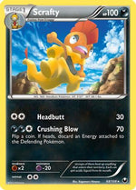 Scrafty 68/108 - Dark Explorers - Poke-Collect