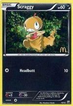 Scraggy - 10/12 10/12 - McDonalds Promos 2012 Holofoil - Poke-Collect