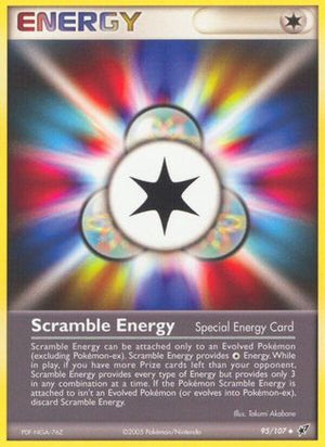Scramble Energy 95/107 - Deoxys Reverse Holofoil - Poke-Collect
