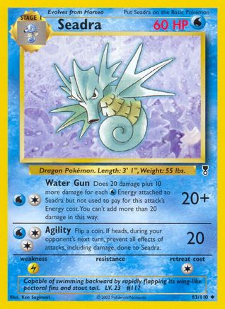 Seadra 63/110 - Legendary Collection Reverse Holofoil - Poke-Collect