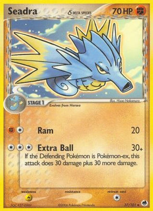Seadra - 037/101 (Delta Species) 37/101 - Dragon Frontiers - Poke-Collect