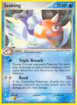 Seaking 24/107 - Deoxys - Poke-Collect