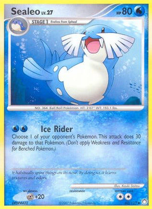 Sealeo 62/123 - Mysterious Treasures - Poke-Collect