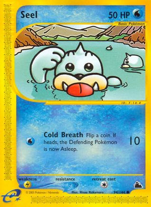 Seel (94) 94/144 - Skyridge Reverse Holofoil - Poke-Collect
