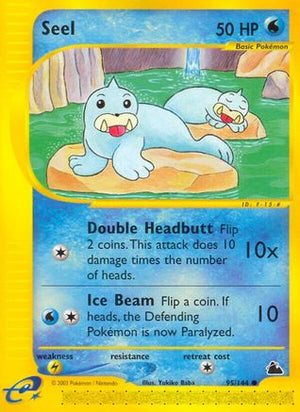 Seel (95) 95/144 - Skyridge Reverse Holofoil - Poke-Collect