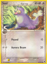 Seel (Delta Species) 62/101 - Dragon Frontiers Reverse Holofoil - Poke-Collect