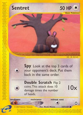 Sentret 107/147 - Aquapolis - Poke-Collect