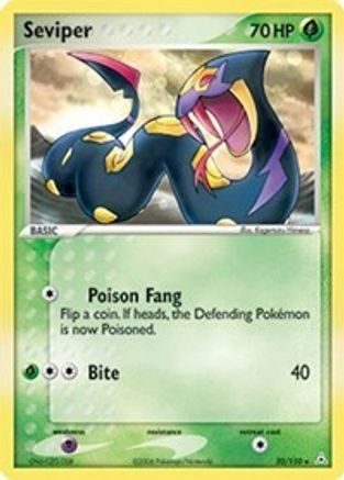 Seviper 32/110 - Holon Phantoms Reverse Holofoil - Poke-Collect