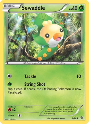 Sewaddle (3) 3/98 - Emerging Powers - Poke-Collect