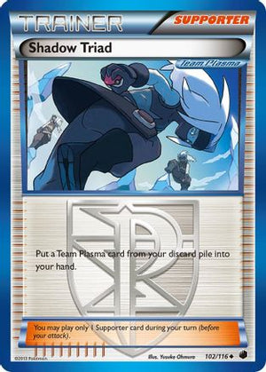 Shadow Triad (Team Plasma) 102/116 - Plasma Freeze - Poke-Collect