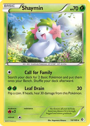 Shaymin 10/149 - Boundaries Crossed - Poke-Collect