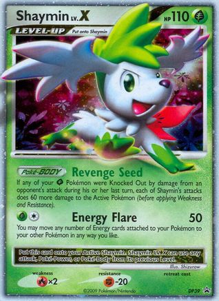 Shaymin LV.X - DP39 DP39/56 - Diamond and Pearl Promos Holofoil - Poke-Collect