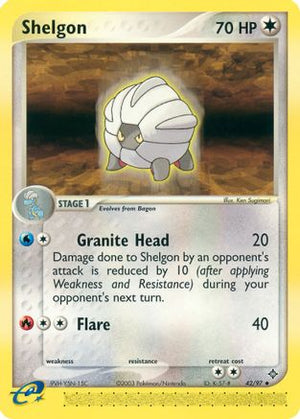 Shelgon - 42/97 42/97 - Dragon Reverse Holofoil - Poke-Collect