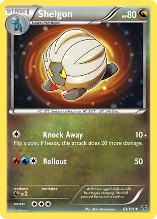 Shelgon 63/101 - Plasma Blast - Poke-Collect