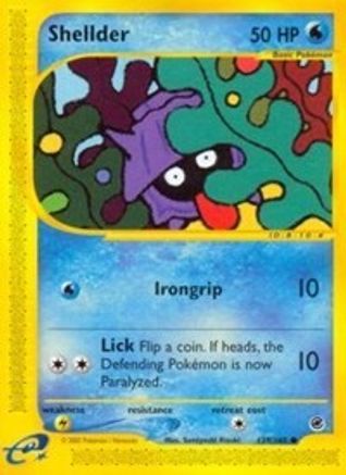 Shellder 129/165 - Expedition - Poke-Collect