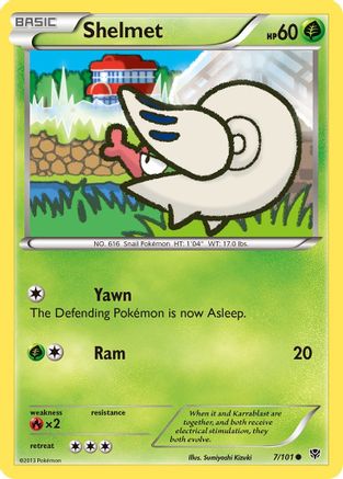 Shelmet 7/101 - Plasma Blast - Poke-Collect