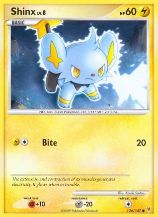 Shinx 126/147 - Supreme Victors Reverse Holofoil - Poke-Collect