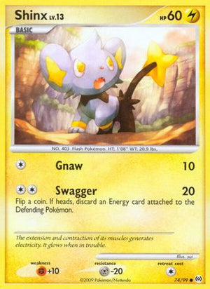 Shinx 74/99 - Arceus Reverse Holofoil