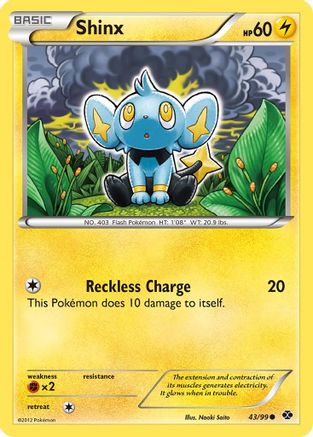 Shinx (43) 43/99 - Next Destinies - Poke-Collect