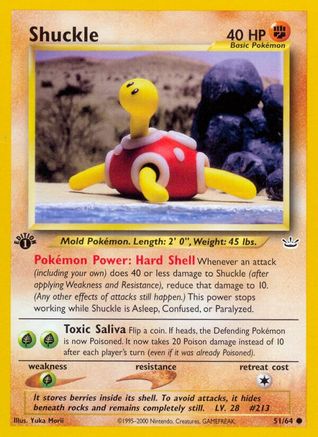 Shuckle 51/64 - Neo Revelation Unlimited - Poke-Collect