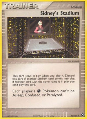 Sidney's Stadium 82/108 - Power Keepers Reverse Holofoil - Poke-Collect