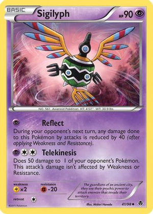 Sigilyph (41) 41/98 - Emerging Powers - Poke-Collect