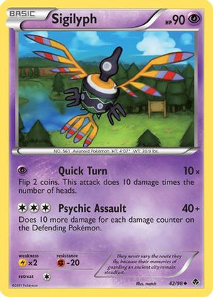 Sigilyph (42) 42/98 - Emerging Powers - Poke-Collect