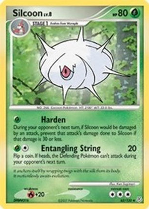 Silcoon 63/130 - Diamond and Pearl Reverse Holofoil - Poke-Collect
