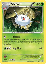 Silcoon 7/124 - Dragons Exalted Reverse Holofoil - Poke-Collect