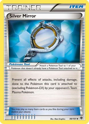 Silver Mirror 89/101 - Plasma Blast Reverse Holofoil - Poke-Collect