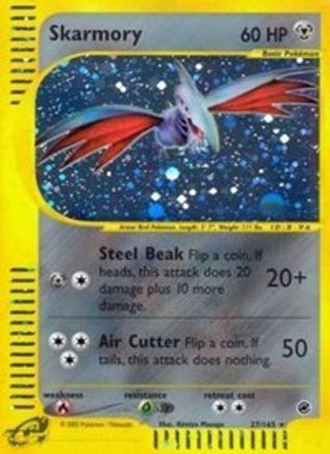 Skarmory (27) 27/165 - Expedition Reverse Holofoil - Poke-Collect