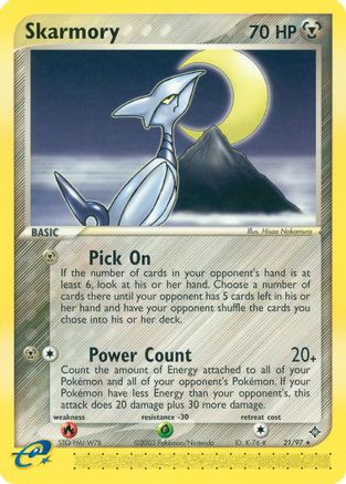 Skarmory 21/97 - Dragon - Poke-Collect