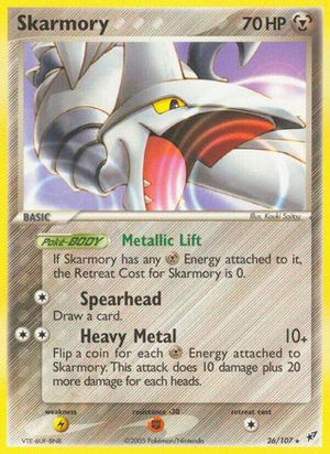 Skarmory 26/107 - Deoxys - Poke-Collect