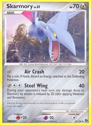 Skarmory 53/106 - Great Encounters Reverse Holofoil - Poke-Collect