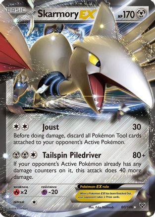 Skarmory-EX 80/146 - XY Holofoil - Poke-Collect