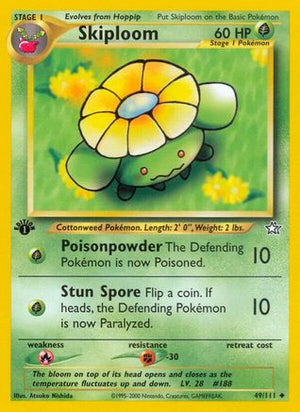 Skiploom 49/111 - Neo Genesis Unlimited - Poke-Collect