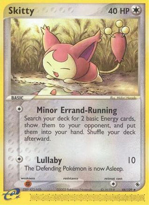 Skitty 44/109 - Ruby & Sapphire - Poke-Collect
