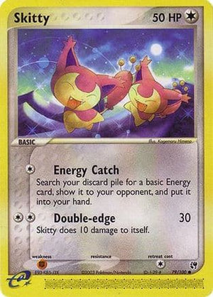 Skitty 79/100 - Sandstorm Reverse Holofoil