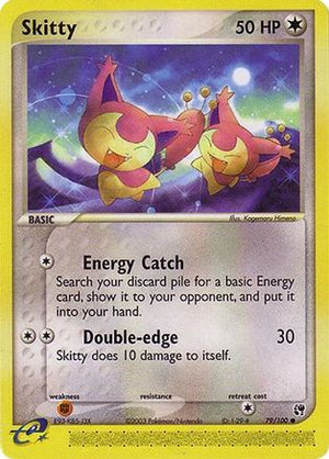 Skitty 79/100 - Sandstorm - Poke-Collect