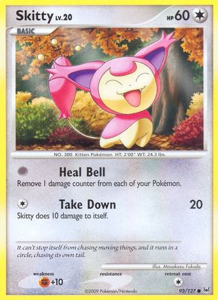 Skitty 93/127 - Platinum - Poke-Collect