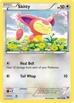 Skitty 104/146 - XY Reverse Holofoil