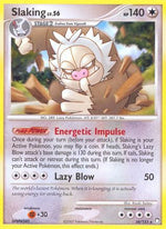 Slaking 34/123 - Mysterious Treasures Reverse Holofoil - Poke-Collect